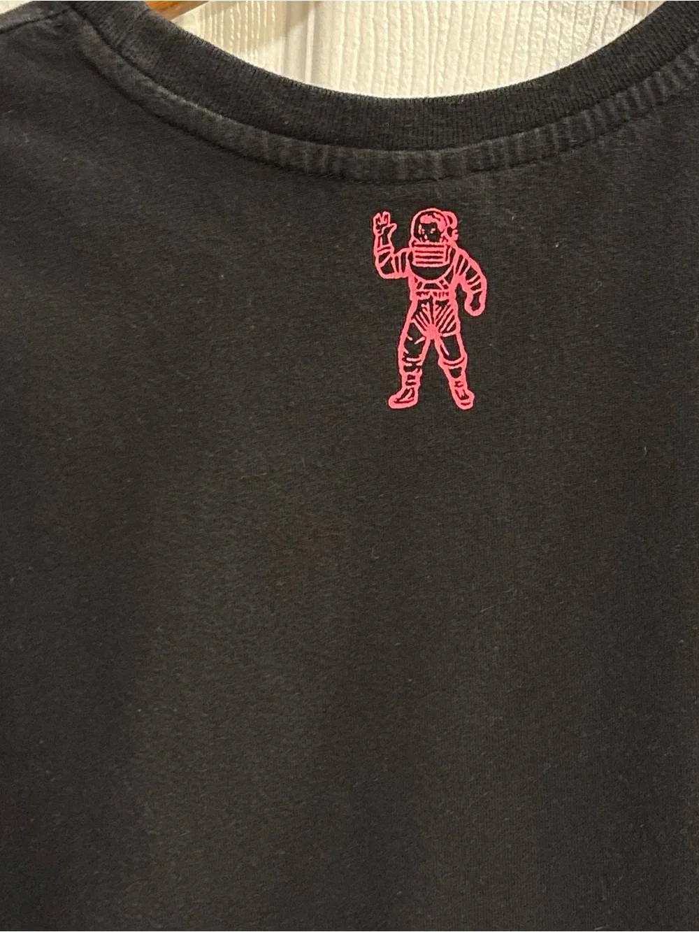 Billionaire Boys Club BB Arch Astronaut Logo Graphic Men's T-Shirt Black Size L